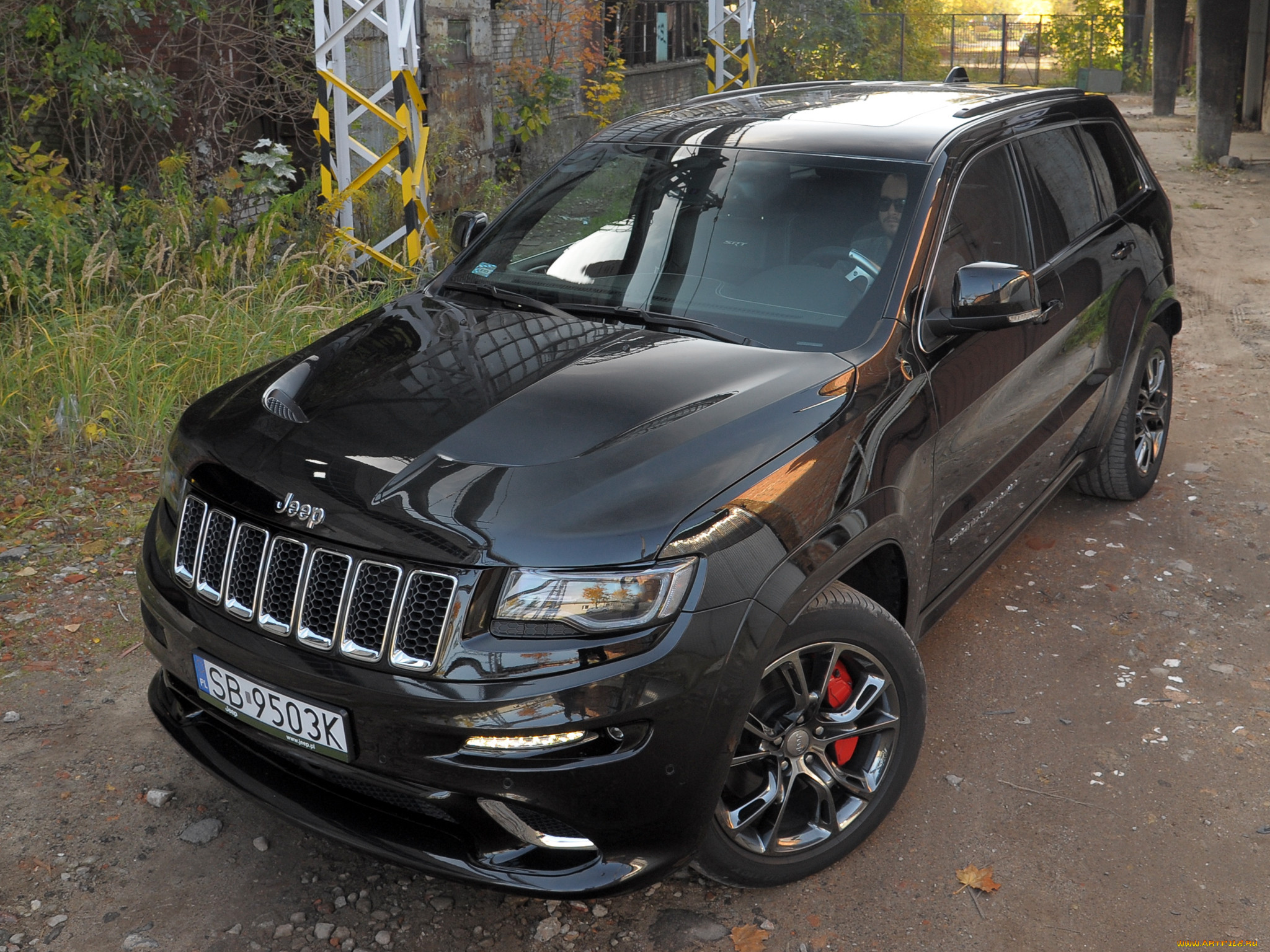 Jeep Grand Cherokee матовый черный СРТ